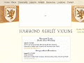 Hammond Ashley Violins