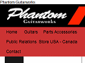 Phantom Guitarworks Clatskanie, OR USA