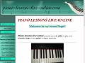 Piano Lessons Live Online