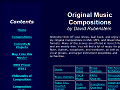 Original Music Compositions by David Rubenstein